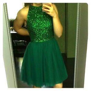 Emerald Homecoming/Prom Dress